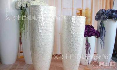 廠家直銷 酒店大型落地式陶瓷花瓶，典雅家居裝飾與工藝禮品之選